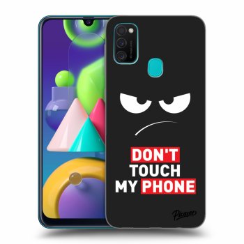 Θήκη για Samsung Galaxy M21 M215F - Angry Eyes - Transparent