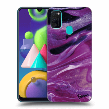 Θήκη για Samsung Galaxy M21 M215F - Purple glitter