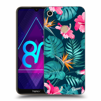 Θήκη για Honor 8A - Pink Monstera
