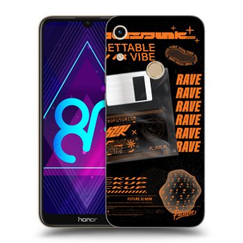 Picasee Μαύρη θήκη σιλικόνης για Honor 8A - RAVE