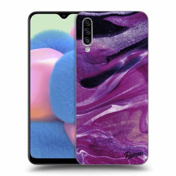 Θήκη για Samsung Galaxy A30s A307F - Purple glitter