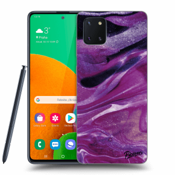 Θήκη για Samsung Galaxy Note 10 Lite N770F - Purple glitter