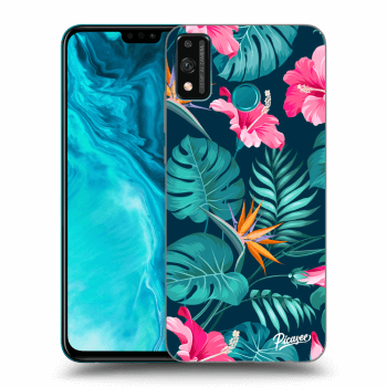 Θήκη για Honor 9X Lite - Pink Monstera