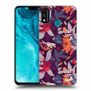 Θήκη για Honor 9X Lite - Purple Leaf