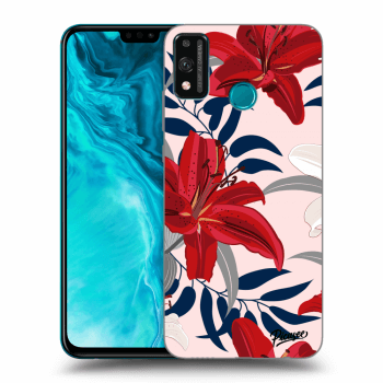 Θήκη για Honor 9X Lite - Red Lily