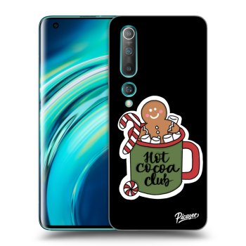 Picasee Μαύρη θήκη σιλικόνης για Xiaomi Mi 10 - Hot Cocoa Club