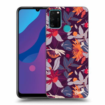 Θήκη για Honor 9A - Purple Leaf