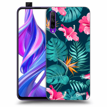 Θήκη για Honor 9X Pro - Pink Monstera