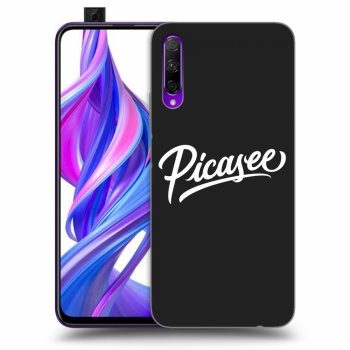Θήκη για Honor 9X Pro - Picasee - old logo - white