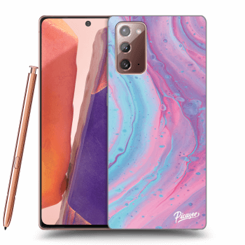 Θήκη για Samsung Galaxy Note 20 - Pink liquid