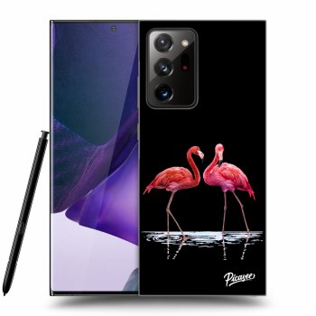 Θήκη για Samsung Galaxy Note 20 Ultra - Flamingos couple