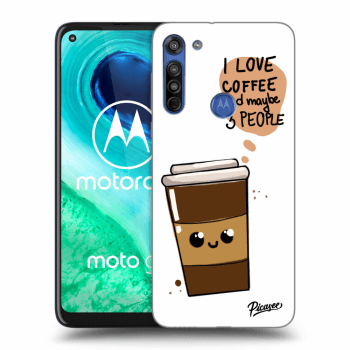 Θήκη για Motorola Moto G8 - Cute coffee