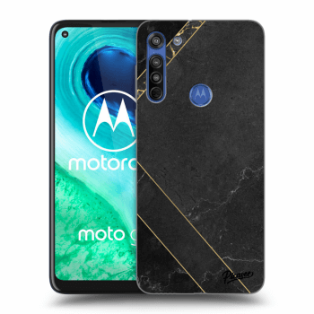 Θήκη για Motorola Moto G8 - Black tile