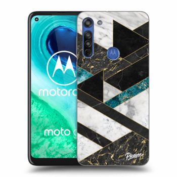 Θήκη για Motorola Moto G8 - Dark geometry