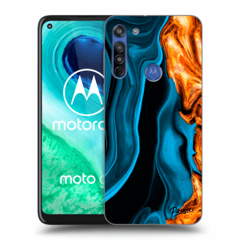 Θήκη για Motorola Moto G8 - Gold blue