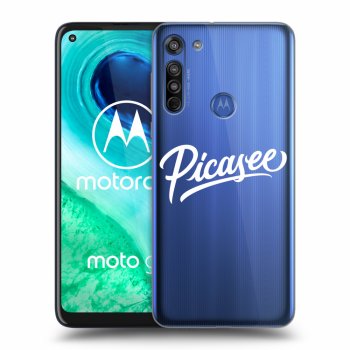 Θήκη για Motorola Moto G8 - Picasee - White