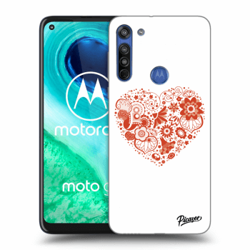 Θήκη για Motorola Moto G8 - Big heart