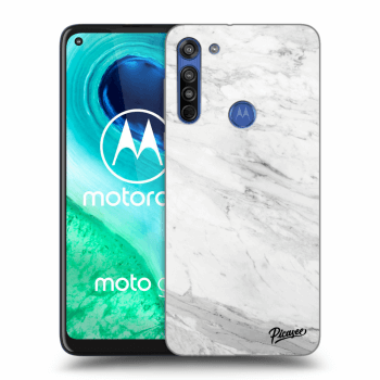 Θήκη για Motorola Moto G8 - White marble