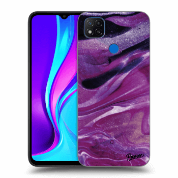 Θήκη για Xiaomi Redmi 9C - Purple glitter