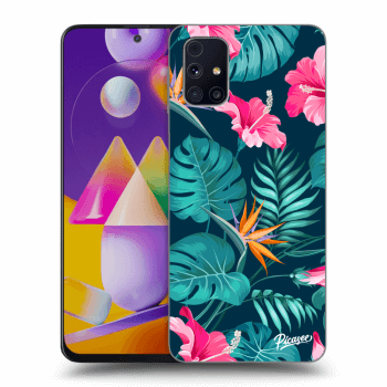 Θήκη για Samsung Galaxy M31s - Pink Monstera