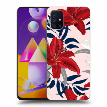 Θήκη για Samsung Galaxy M31s - Red Lily