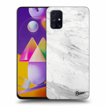 Θήκη για Samsung Galaxy M31s - White marble