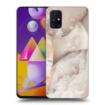 Θήκη για Samsung Galaxy M31s - Cream marble