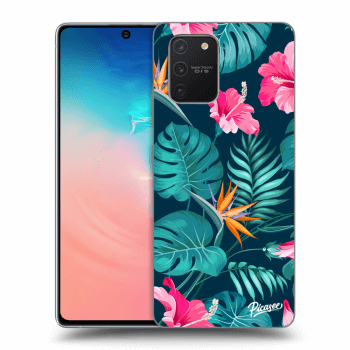 Θήκη για Samsung Galaxy S10 Lite - Pink Monstera