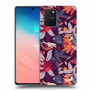Θήκη για Samsung Galaxy S10 Lite - Purple Leaf