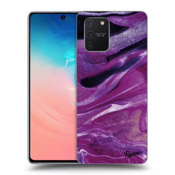 Θήκη για Samsung Galaxy S10 Lite - Purple glitter