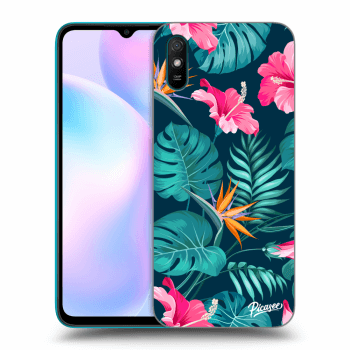 Θήκη για Xiaomi Redmi 9A - Pink Monstera