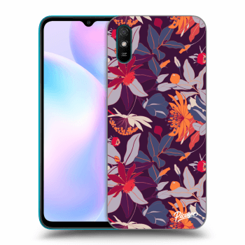 Θήκη για Xiaomi Redmi 9A - Purple Leaf