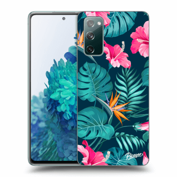 Θήκη για Samsung Galaxy S20 FE - Pink Monstera