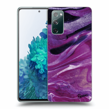 Θήκη για Samsung Galaxy S20 FE - Purple glitter