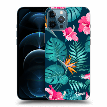ULTIMATE CASE MagSafe pro Apple iPhone 12 Pro Max - Pink Monstera