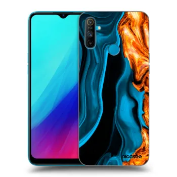 Θήκη για Realme C3 - Gold blue