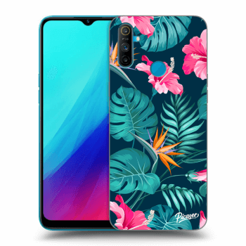 Θήκη για Realme C3 - Pink Monstera