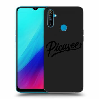 Θήκη για Realme C3 - Picasee - old logo - black