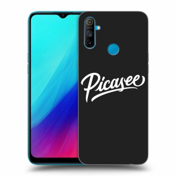 Θήκη για Realme C3 - Picasee - old logo - white