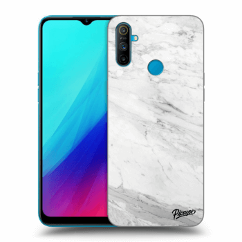 Θήκη για Realme C3 - White marble