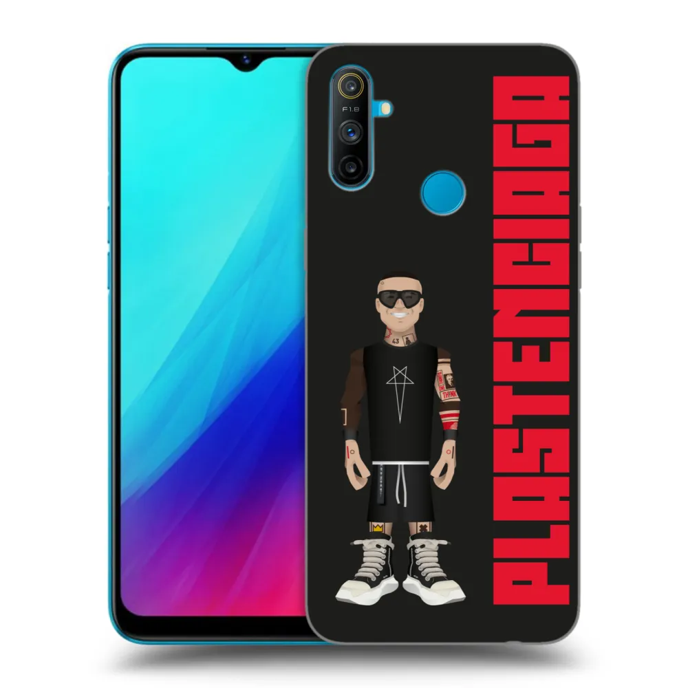 Picasee Μαύρη θήκη σιλικόνης για Realme C3 - Tomáš Rajchl