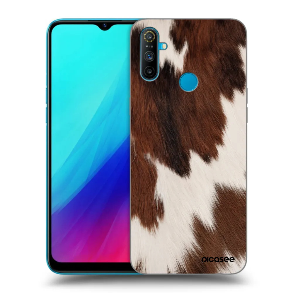 Picasee Μαύρη θήκη σιλικόνης για Realme C3 - Rustica