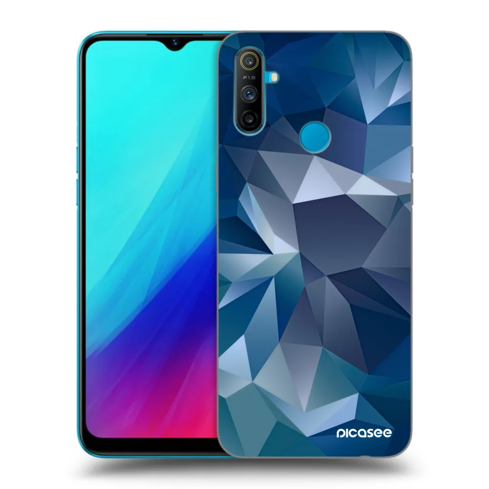 Picasee Μαύρη θήκη σιλικόνης για Realme C3 - Wallpaper
