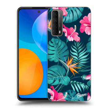 Θήκη για Huawei P Smart 2021 - Pink Monstera