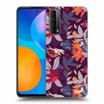 Θήκη για Huawei P Smart 2021 - Purple Leaf