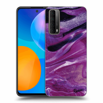 Θήκη για Huawei P Smart 2021 - Purple glitter