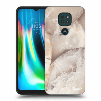 Θήκη για Motorola Moto G9 Play - Cream marble