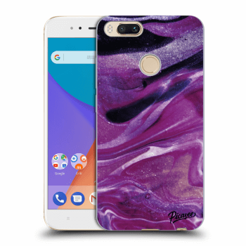 Θήκη για Xiaomi Mi A1 Global - Purple glitter