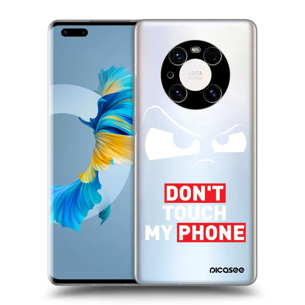 Picasee διαφανής θήκη σιλικόνης Huawei Mate 40 Pro - Cloudy Eye - Transparent