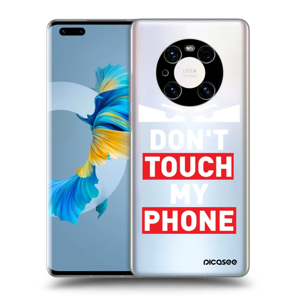 Picasee διαφανής θήκη σιλικόνης Huawei Mate 40 Pro - Shadow Eye - Transparent